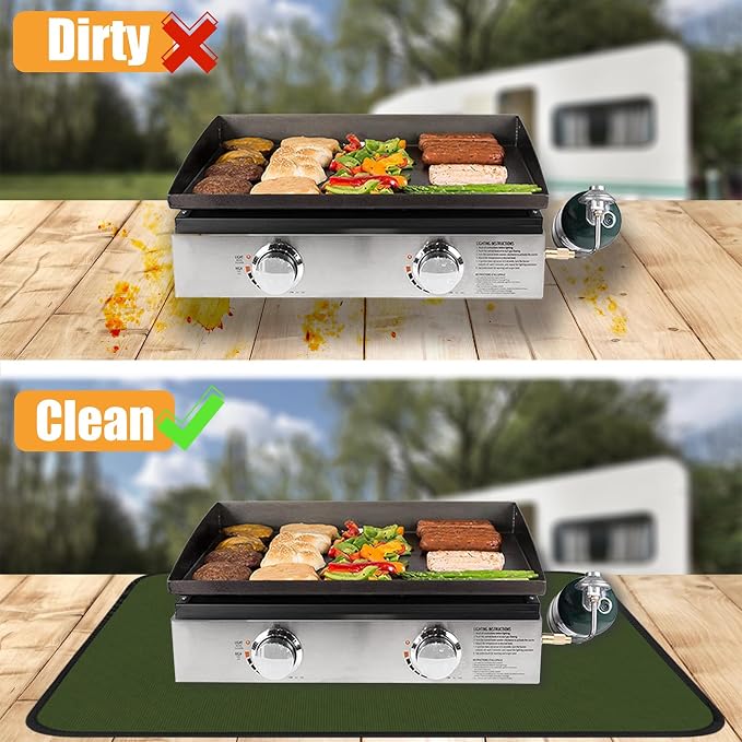 24x31in Heat Resistant Grill Mats - Image 2