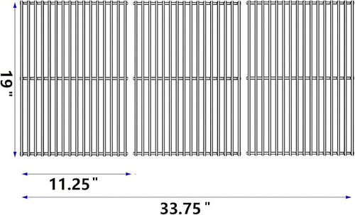 15/17/19 Inch Grill Cooking Grates Replacement - Image 2
