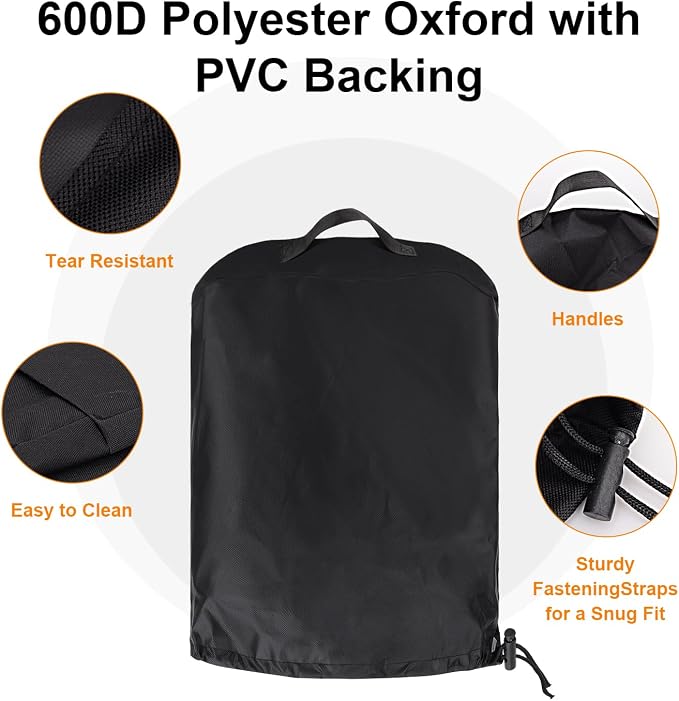 Fire Cover for Ninja Fireside360: Outdoor Heavy Duty 600D Oxford - Image 6