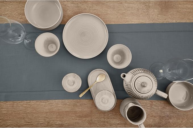 Solino Home Linen Hemstitch Table Runner 60 Inches - Image 3