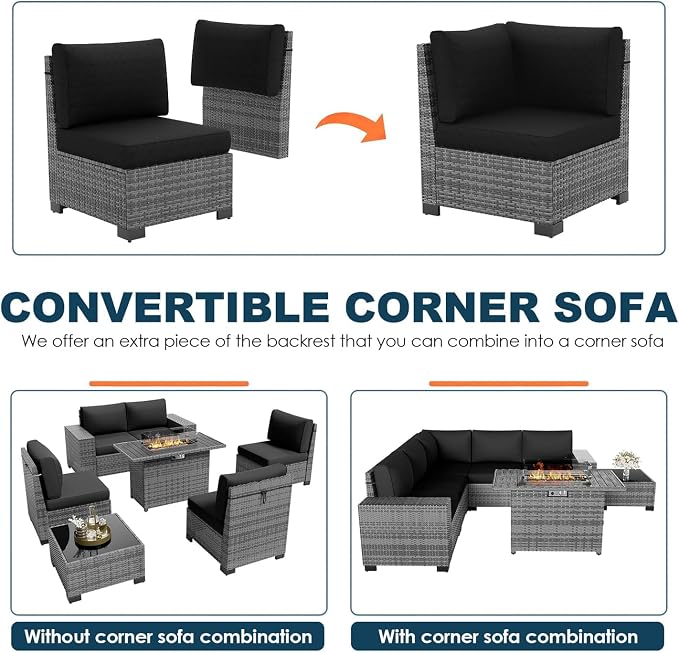 7 Piece Patio Furniture Set - Image 5