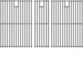 Cooking Grates for Nexgrill 720-0882A Evolution Infrared Plus 5-Burner by LOCVCDA