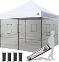 Eurmax USA 10'x10' Pop-up Canopy Tent Commercial Instant Canopies by Eurmax