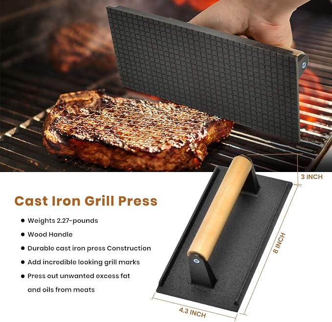 Stanbroil Large Metal Griddle Spatula Set - Image 2