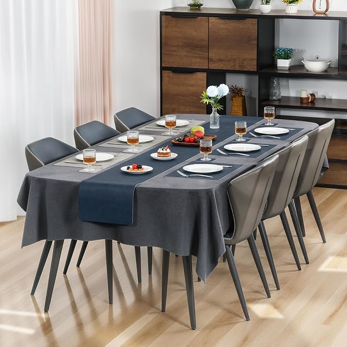 Myir JUN Placemats Dual Sided, Faux Leather Place Mats Set of 6 Indoor Placemat - Image 8