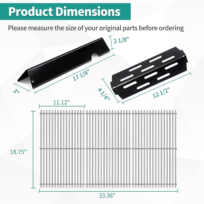 Stainless Steel Genesis II Grill Grates - Image 2