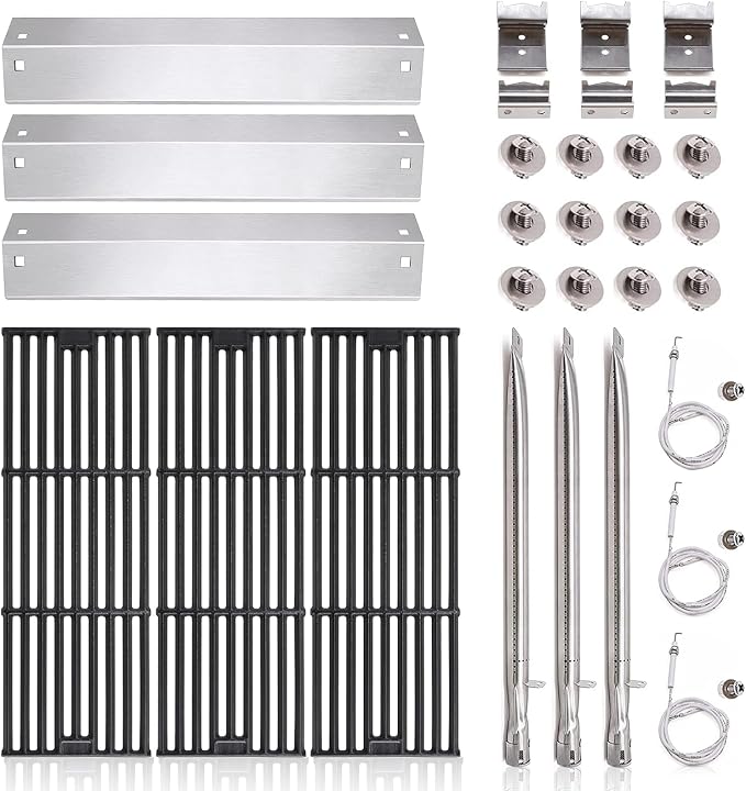 Criditpid Replacement Parts for Char Griller 5050, King Griller 3008, Cast Iron by Criditpid