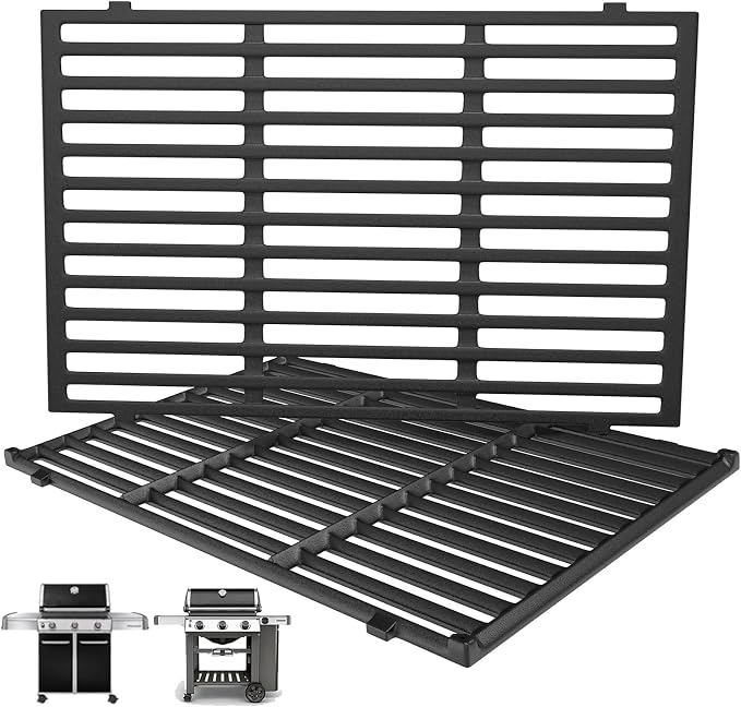 Cast Iron 7638 Grill Grates Replacement Parts by WEBROIL