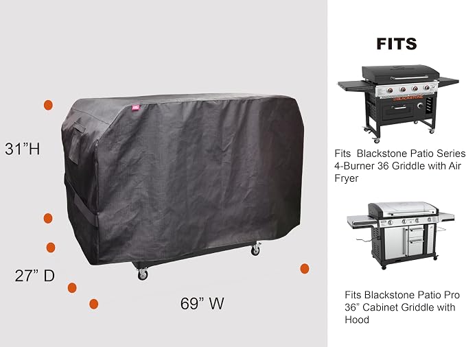 RPET Fabric Cover for Flat Griddle Cover - Image 2