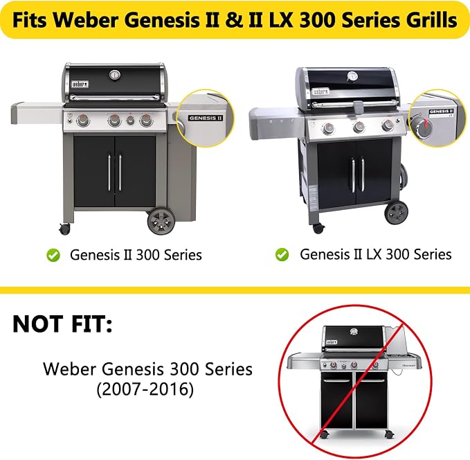 66095 Grill Grates Replacement for Weber Genesis II 300 and II LX 300 Series - Image 2