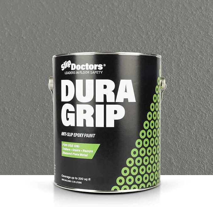Dura Grip Anti-Slip Paint for Concrete, Tile and Metal – Non-Skid Coating for by SlipDoctors