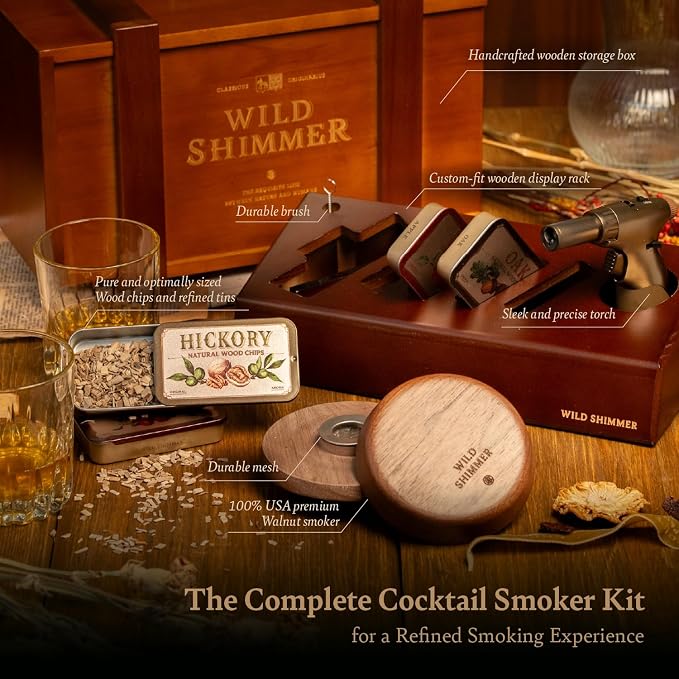 Cocktail Whiskey Smoker Kit - Image 8