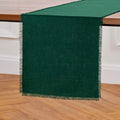 Solino Home Linen Evergreen Table Runner 36 Inches by SolinoHome