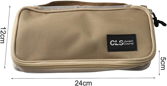 Portable Camping Kitchen Utensil Organizer Roll Bag Outdoor Cutlery Storage - Image 7
