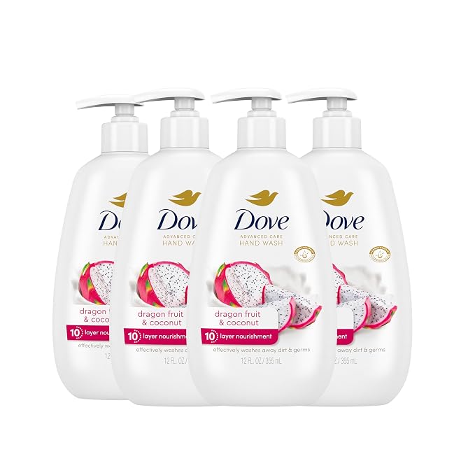 Dove Advanced Care Hand Wash 4 Count by Dove
