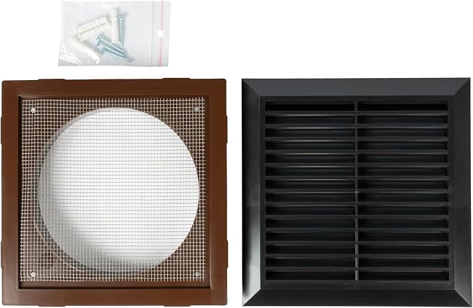 Black 6" Inch Ventilation Grille - Image 7