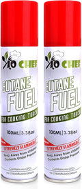 Jo Chef Butane Refill, Butane Torch Fuel Refill, Gas Lighter Fluid Refill by JoChef
