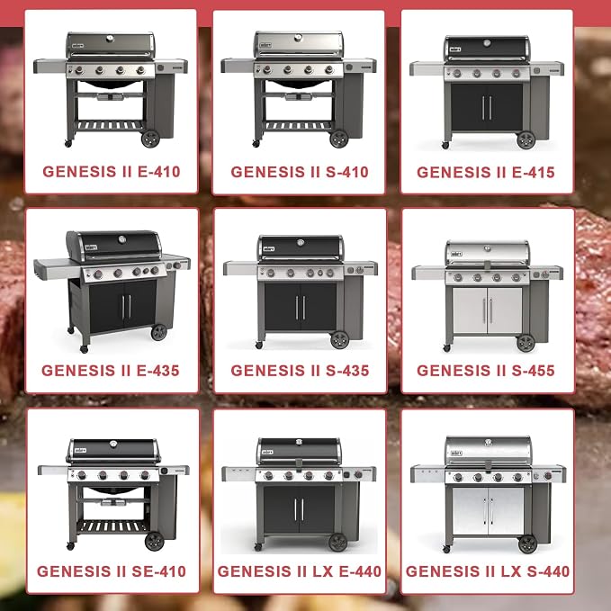6789 Full Size Griddle for Weber Genesis 400 Series Gas Grill, Rust-Resistance - Image 2