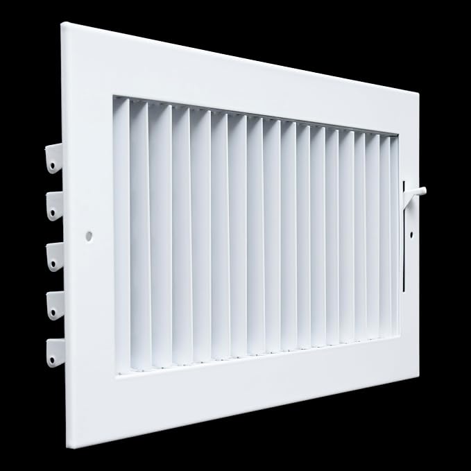 Fits 12x6 Duct Opening Steel Adjustable Air Supply Grille by Handua | Register - Image 7
