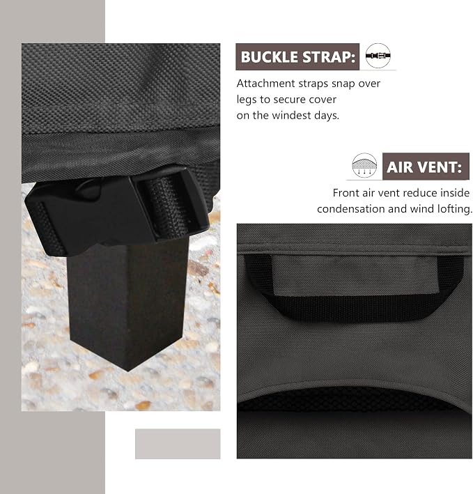ULTCOVER Waterproof Vertical Electric Smoker Cover 40 inch - Image 4