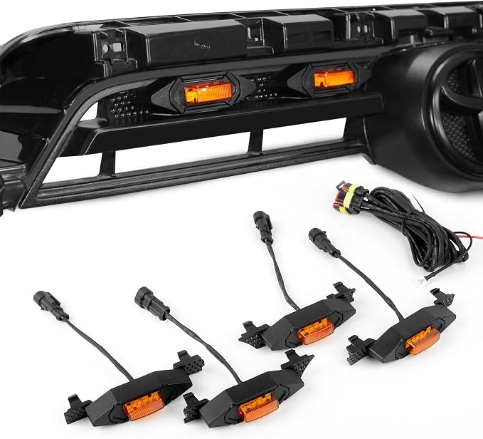 SEVEN SPARTA 4 PCS Grill Led Lights Compatible - Image 2