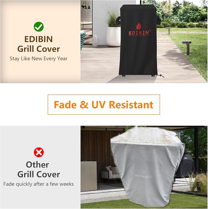 30 inch Grill Cover for Masterbuilt 30-inch Digital Electric Vertical BBQ Smoker - Image 5