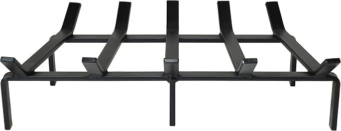 SteelFreak Heavy Duty Steel Fireplace Grate - Image 3