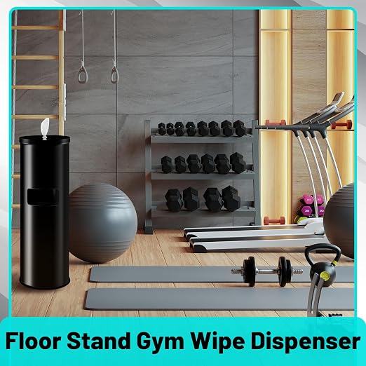Zonon Stainless Steel Floor Stand Wipe Dispenser - Image 2