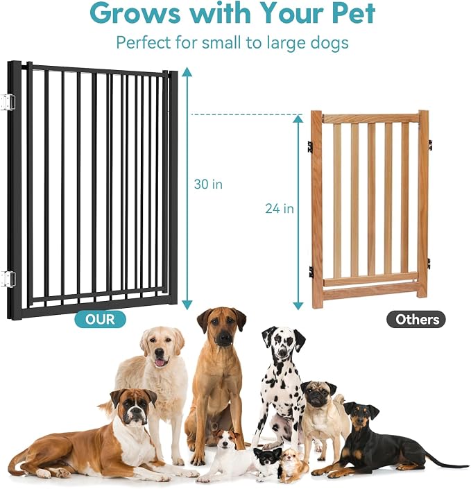No Pawblems Free Standing Dog Gate - Image 4