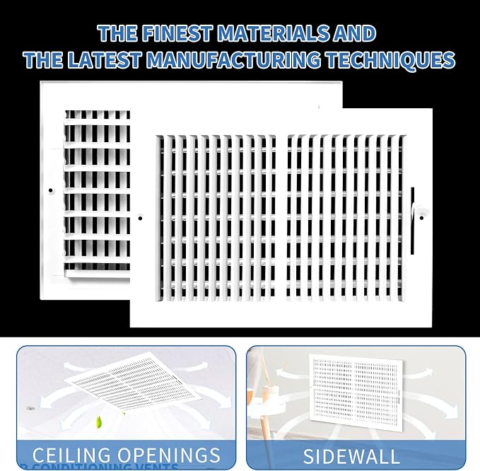 12x10 Vent Register, Vent Covers - Image 5