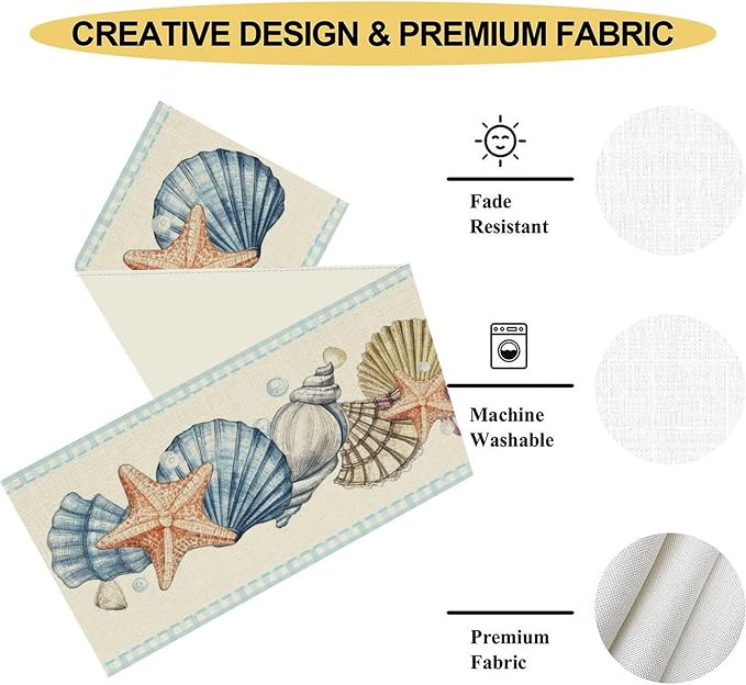 Summer Starfish Table Runner - Image 5
