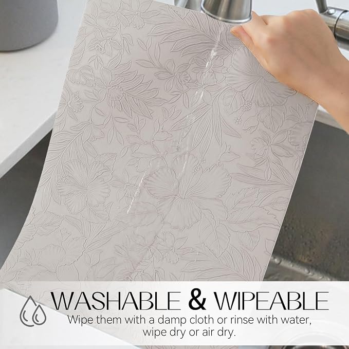 Romanstile Vinyl Placemats Set of 6-12 X 18 Inch - Image 5
