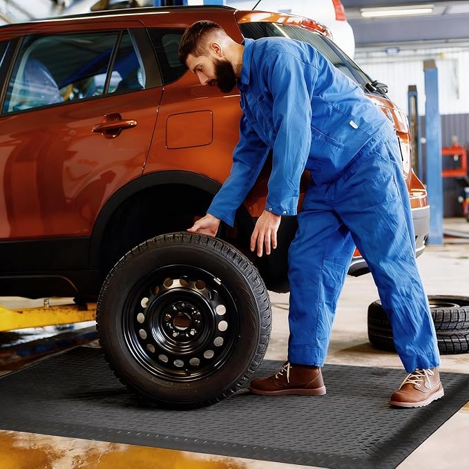 3 x 5 FT Anti Fatigue Mats Industrial 15/16 Inch Thick Soft Sponge Ergonomic - Image 7