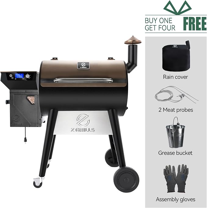Z GRILLS Wood Pellet Grill Smoker - Image 8