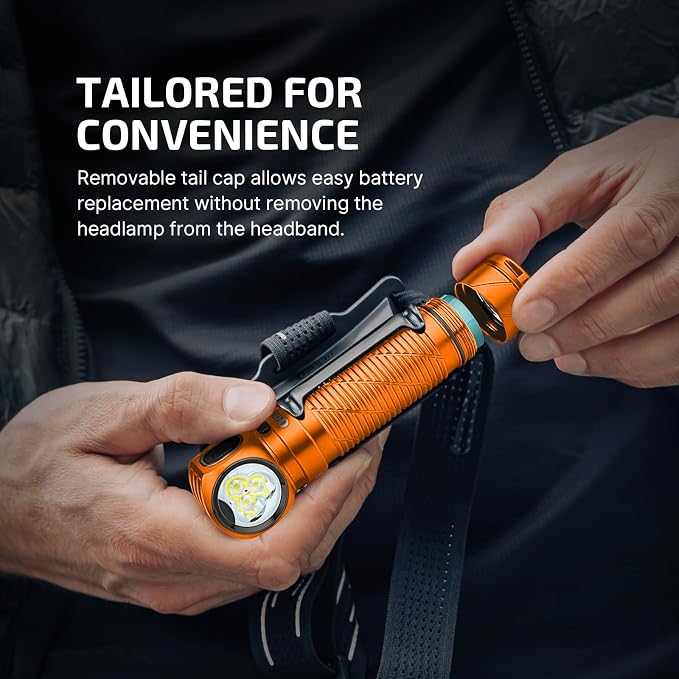 OLIGHT Perun 3 Rechargeable Headlamp Flashlight, 3000 Lumens LED Headlight - Image 8