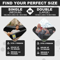 Camping Hammock for Two, 500 lb Capacity, Black and Grey Finish