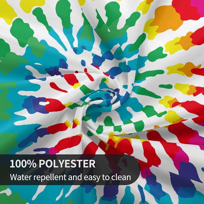 Tie-dye Round Tablecloth - Image 7