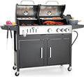 Captiva Designs Propane Gas Grill and Charcoal Grill Combo by CaptivaDesigns
