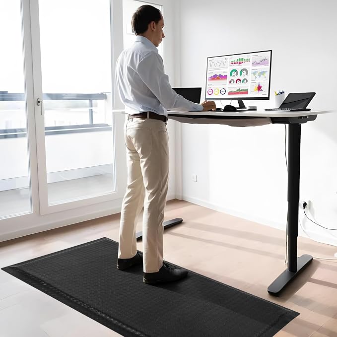 Nisorpa Anti Fatigue Mats Industrial 2' x 6' Ergonomic Standing Mat 15/16" - Image 9
