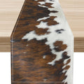 Cow Print Table Runner by Unknown