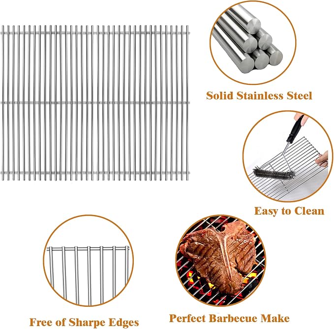 19.5" Stainless Steel Cooking Grates - Image 3
