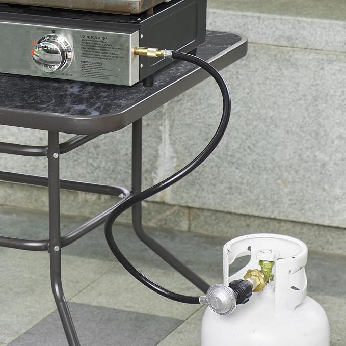 SHINESTAR 3 Feet Propane Adapter Hose and Regulator - Image 7