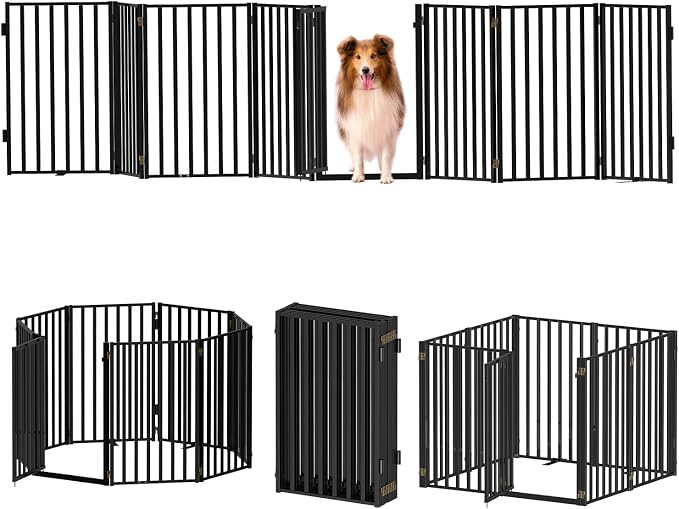 Full Metal Freestanding Dog Gates by Lezbanz