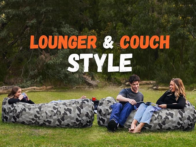 WEKAPO Inflatable Sun Lounger, Air Sofa, Waterproof and Leak-Proof, Picnics and - Image 7