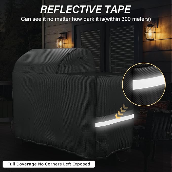 Grill Cover for Traeger Grills Woodridge Electric Wood Pellet Grill and Smoker - Image 5