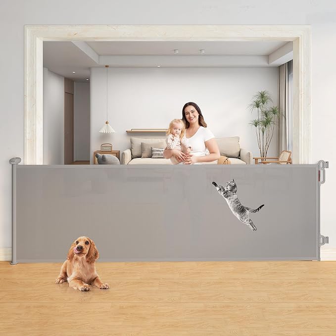 Momcozy Baby Gate 41'' Tall 118'' Wide 【Extra Wide】 by Momcozy