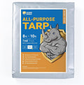GUARD SHIELD Silver Tarp Waterproof 8x10 Feet Medium Duty All Purpose Poly by GUARDSHIELD