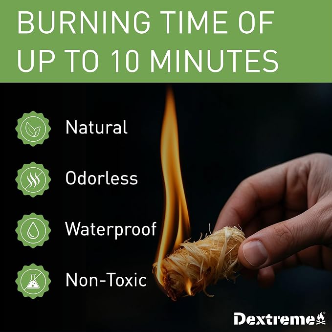 Dextreme Fire Starter Natural Fire Starters - Image 2