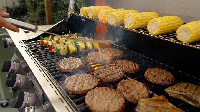 Monument Grills 6-Burner Convertible Natural Gas Smart bbq Grill Stainless - Image 2