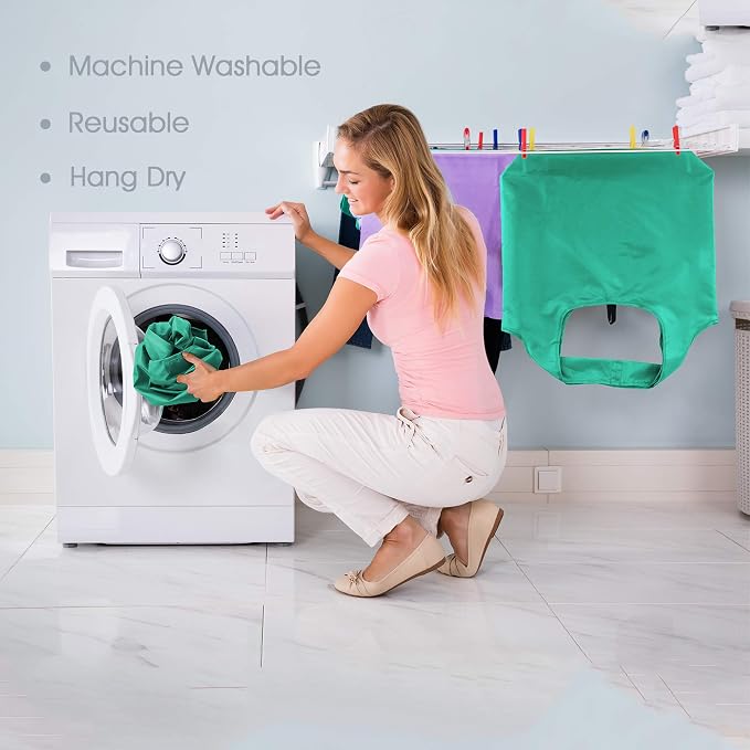 BeeGreen Reusable-Grocery-Bags-Foldable-Machine-Washable-Reusable-Shopping-Bags- - Image 5